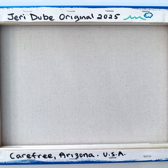 Original Painting: Arizona Mountain Landscape Impressionism 9"x 12" Canvas OOAK - Picture 9 of 9